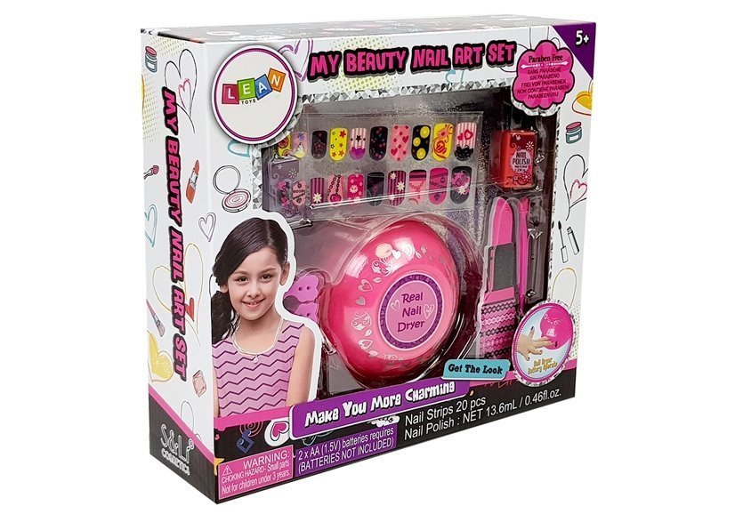 Set For Making Nail Varnish Dryer Various Designs