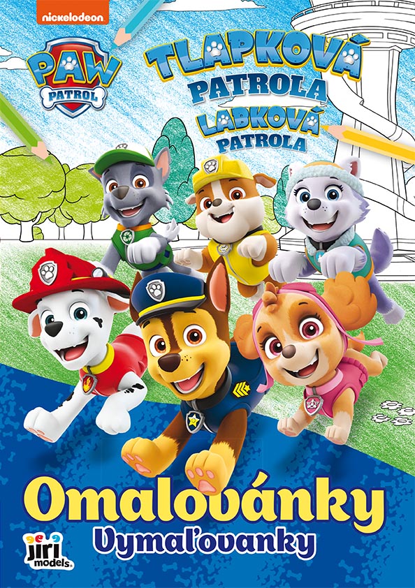 A4 Paw Patrol Coloring Page
