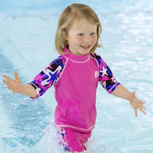 Beco -sealife® Rashguard 2dílný růžový