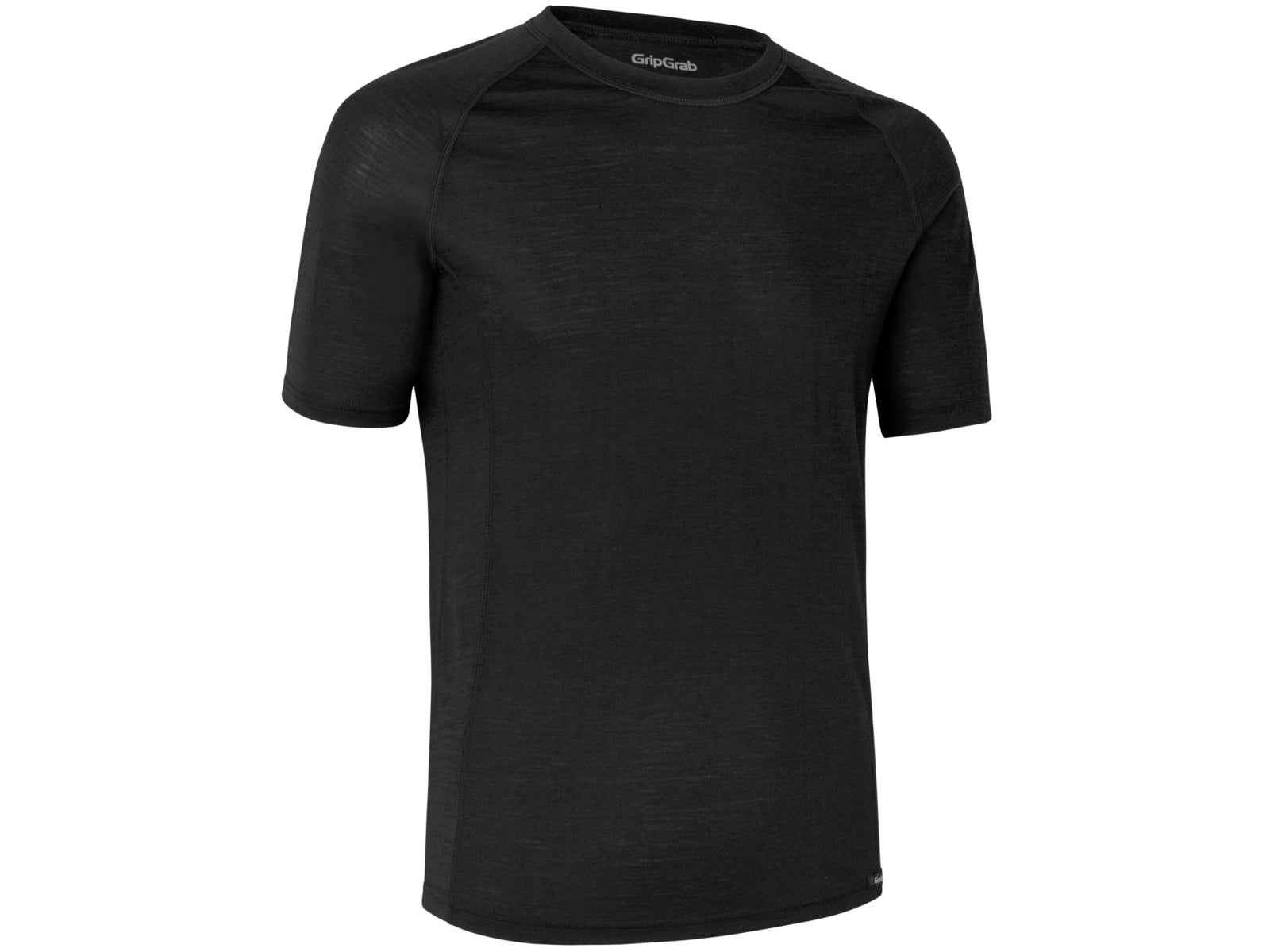 Gripgrab Merino Blend Thermal Short Sleeve Base Layer Black - M