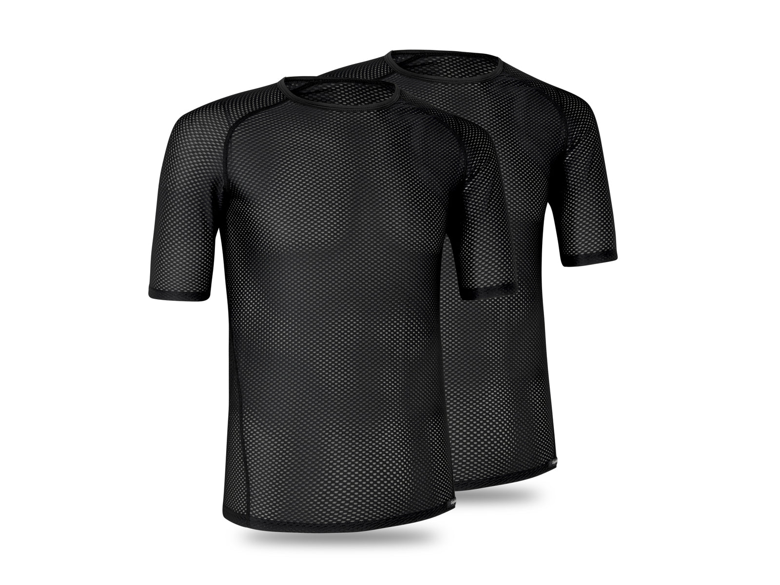 Gripgrab Ultralight Mesh Short Sleeve Base Layer 2-pack Black - M