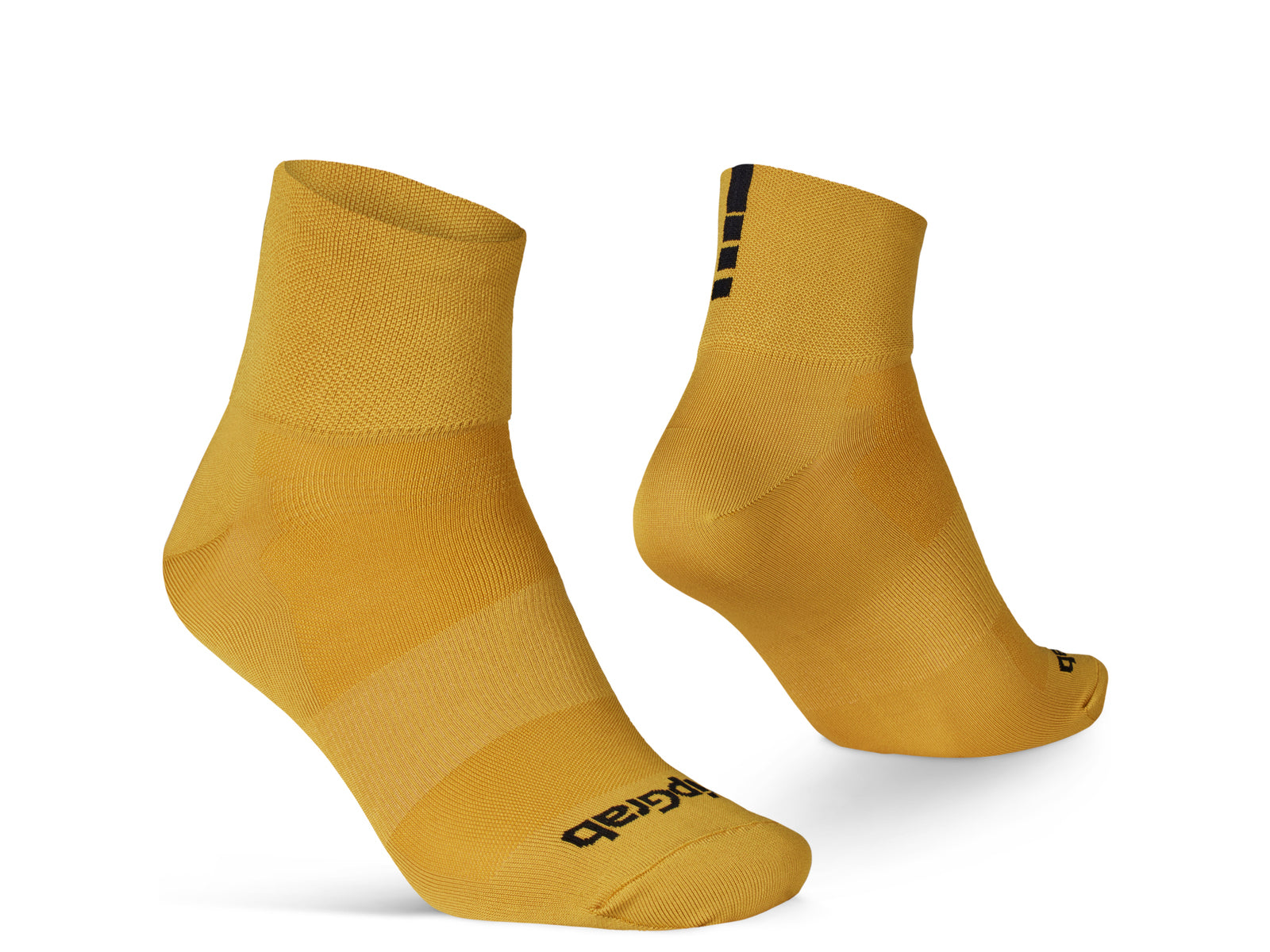 Gripgrab Lightweight Sl Short Summer Socks Mustard - S - (38-41)