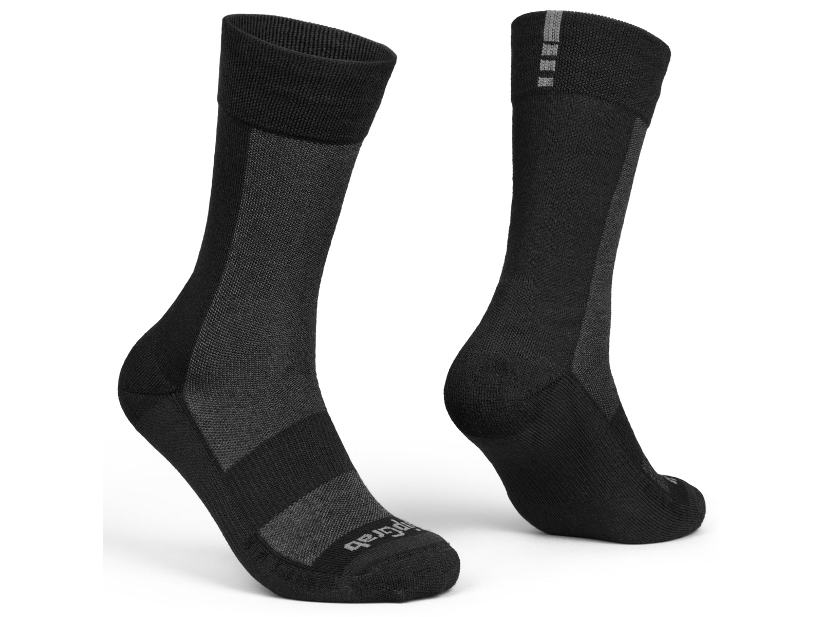 Gripgrab Alpine Merino High Cut Winter Socks Black - S - (38-41)