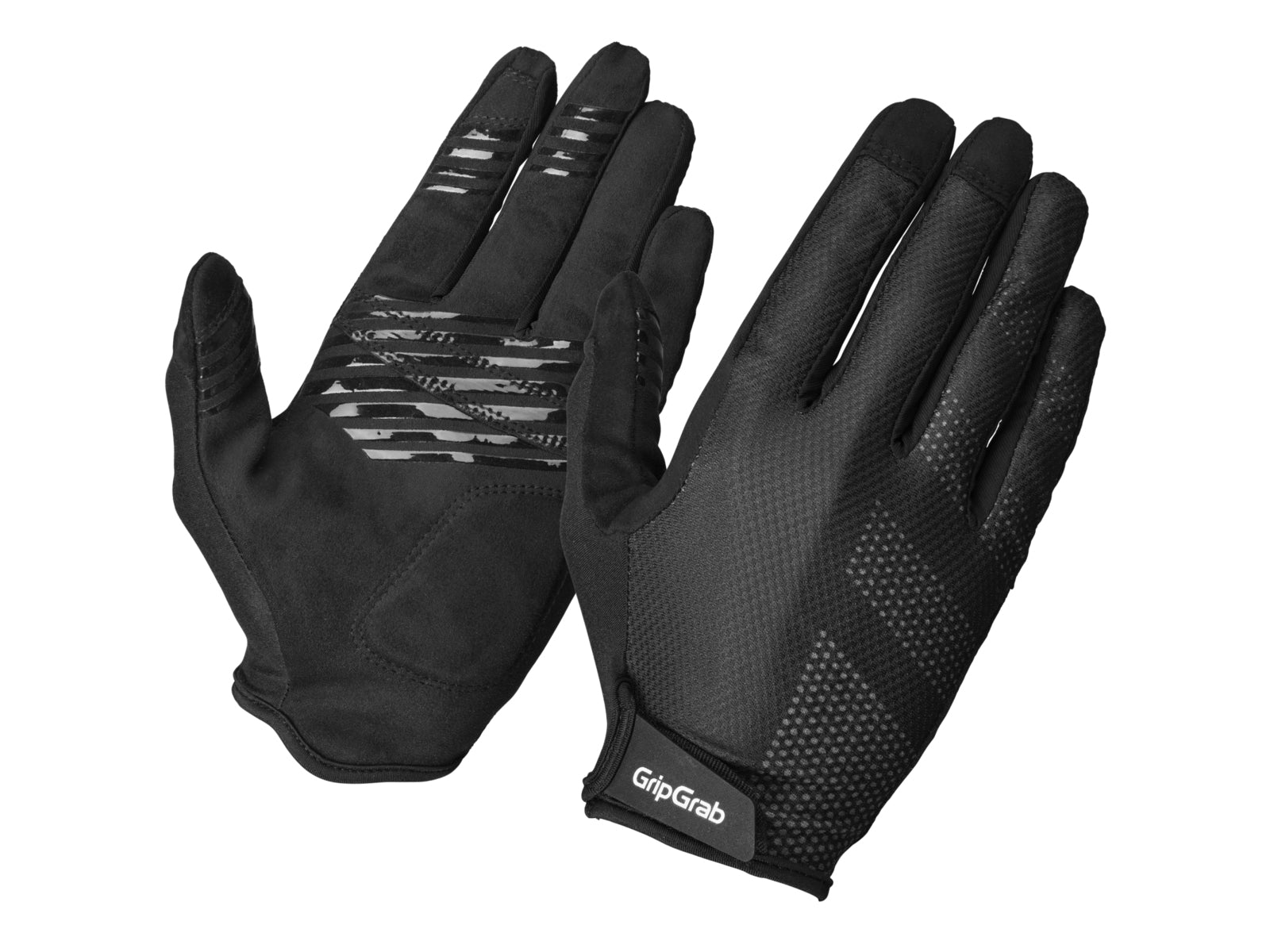 Gripgrab Ride Rc Lite Padded Full Finger Summer Glove Black - XXL