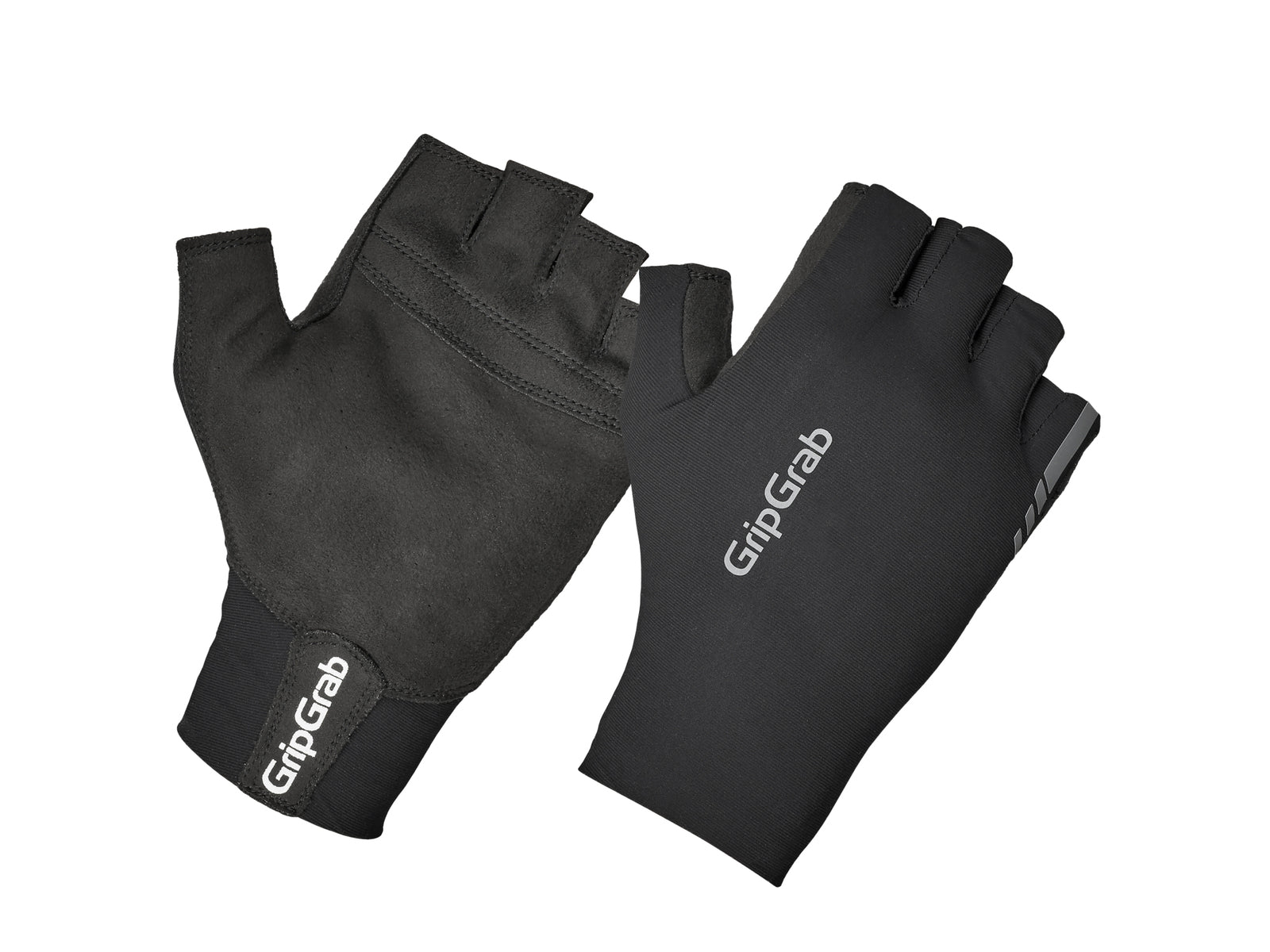 Gripgrab Faststream Aero Short Finger Gloves Black - M