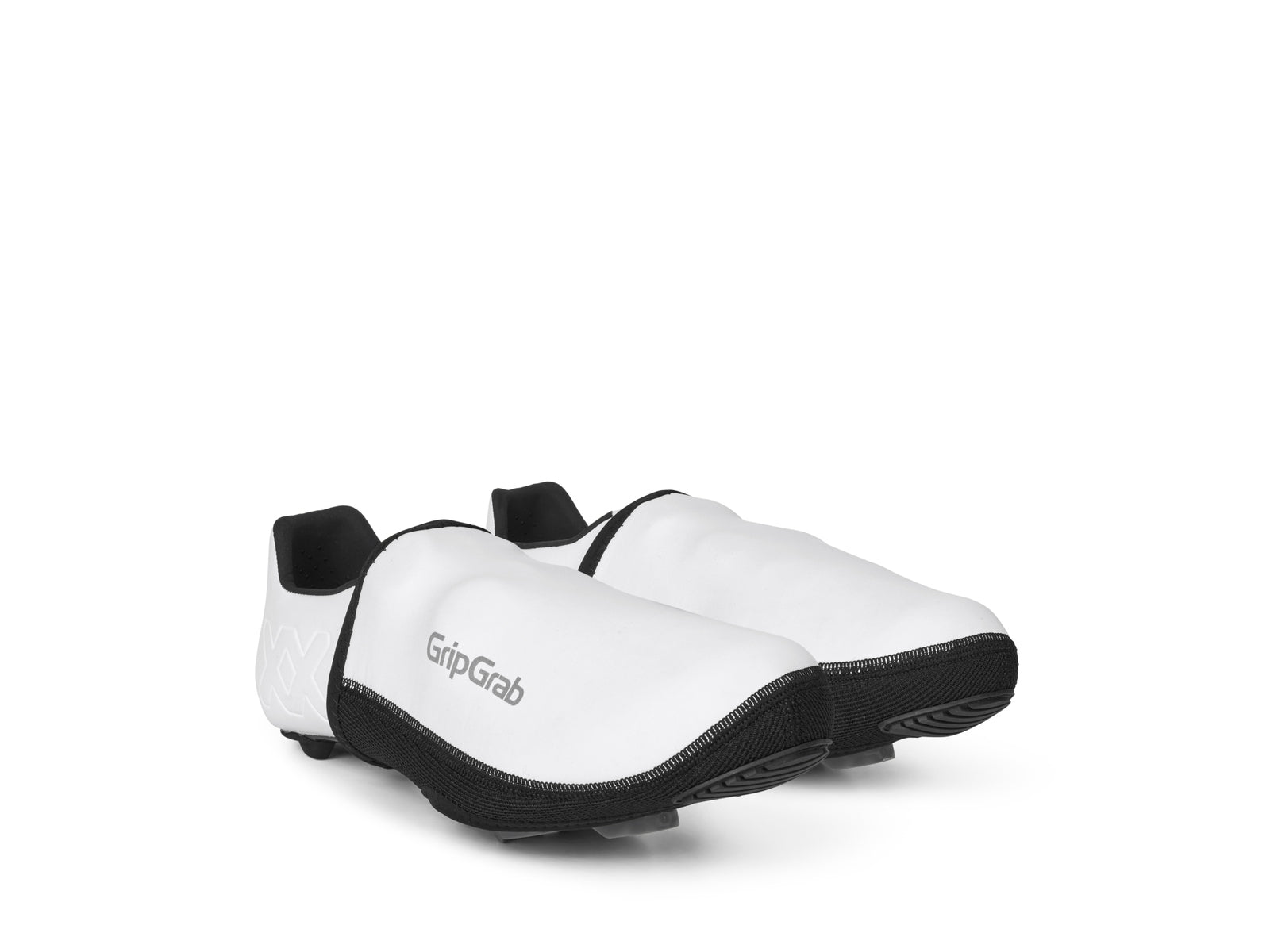 Gripgrab Pacr Windproof Road Toe Covers White - XXL