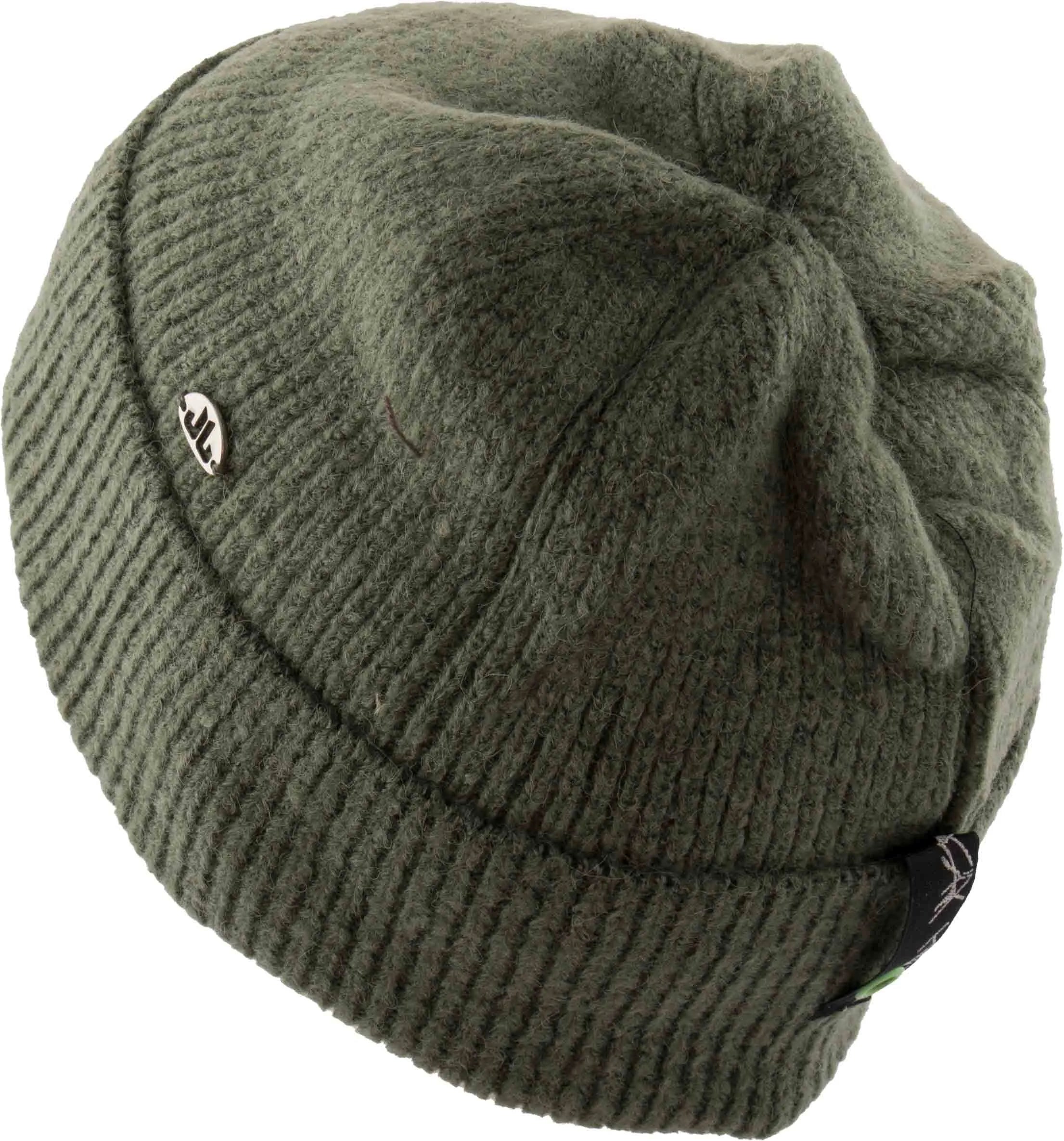 Chapéu de inverno feminino Jail Jam básico chapéu de feltro verde militar