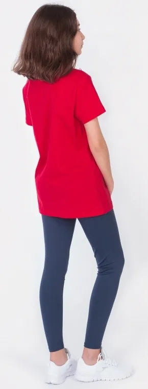 Dame t-shirt joma ørkenærme t-shirt rød rød 2xl