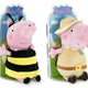 Prasátko Peppa Plyšová Peppa v šatech 28 cm