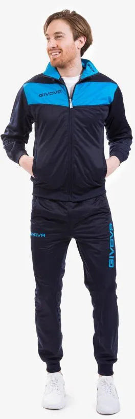 Sportszett Givova Visa Triacetato Kék/türkiz 2xl