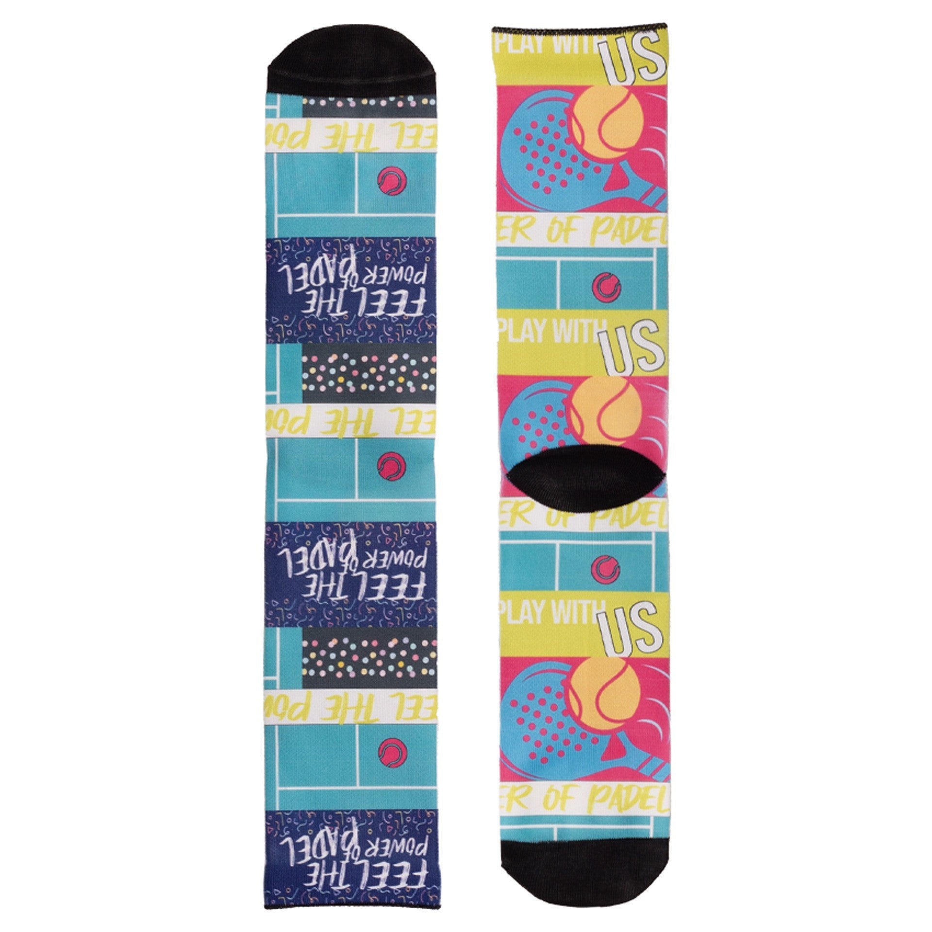 Socks Feel The Power Of Padel Softee Estampado 35-38