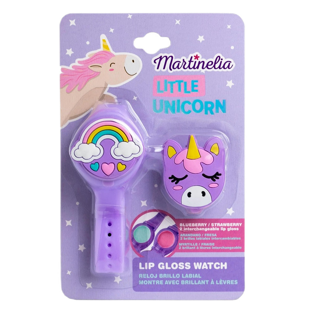Pulseira Martinelia Little Unicorn com brilho labial