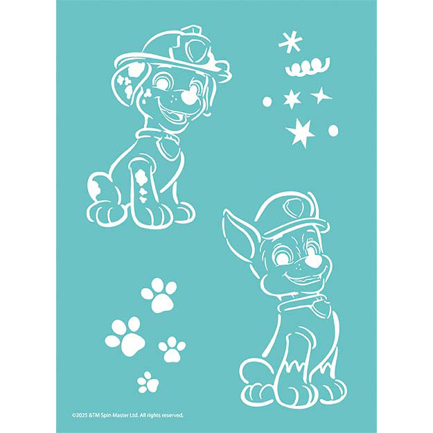 Coloring Book With Blowing Markers Paw Patrol
