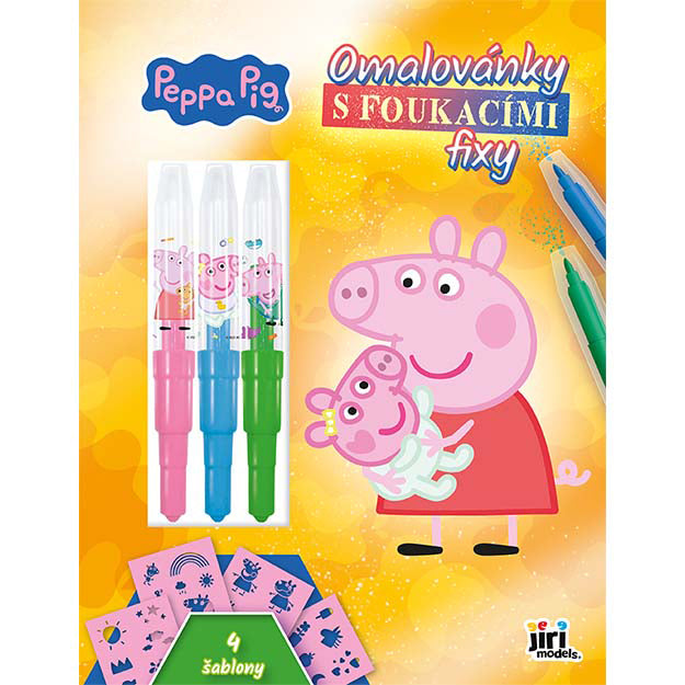 Peppa malac színező oldalak ütésjelzőkkel