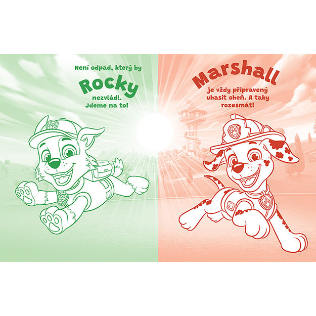 Paw Patrol Tattoo Coloring Pages