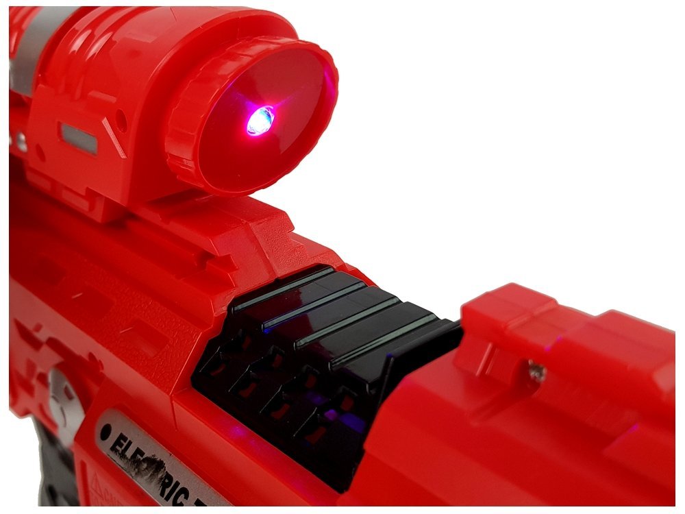 Luminescent Gun Glows In The Dark Foam Cartridges Sound Range 45 M
