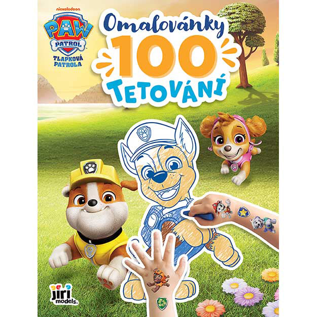 Coloring Book And 100 Paw Patrol Tattoos