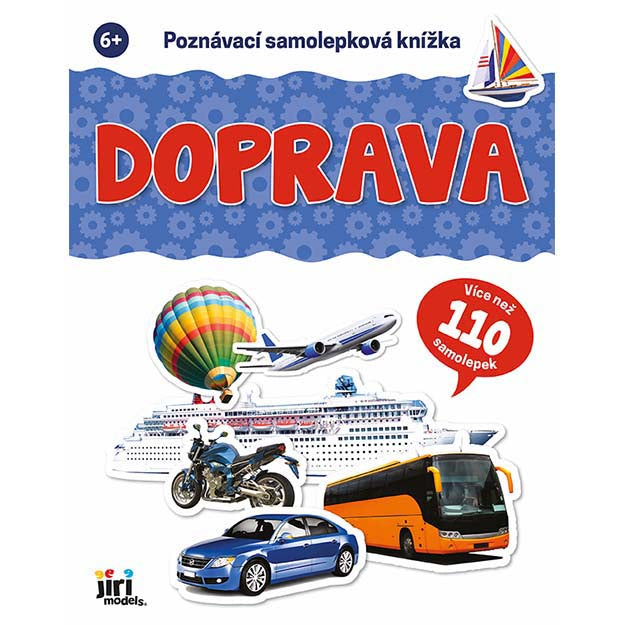 Transporte de livro de adesivos educativos