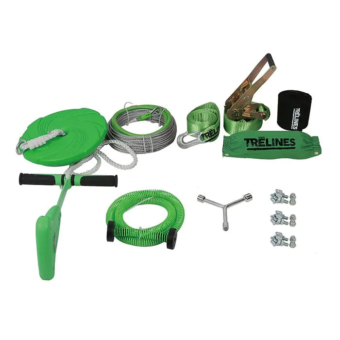 Trelines Zipline 30m Brake Quickset