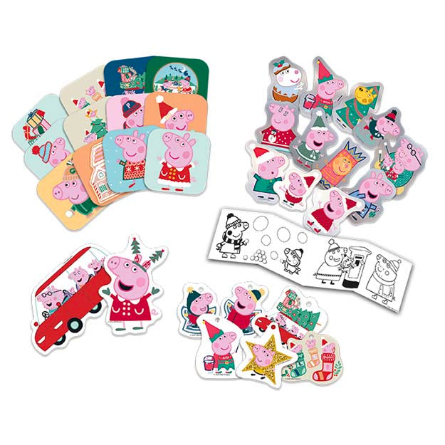 Peppa Pig Advent Calendar With Stickers