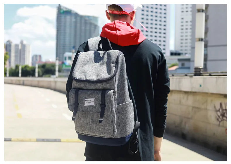 Mochila Aspensport 18 l gris claro