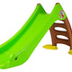 Garden Slide With Ladder For Children 424 Green-brown 130 Cm