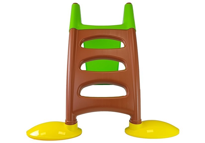 Garden Slide With Ladder For Children 424 Green-brown 130 Cm