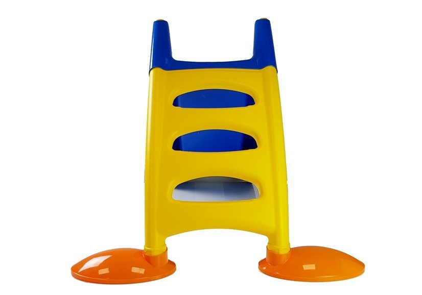 Garden Slide For Children 3-step Ladder Blue 130 Cm 424