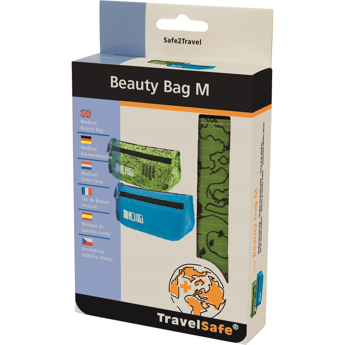 Travelsafe Beauty Bag M Æblegrøn
