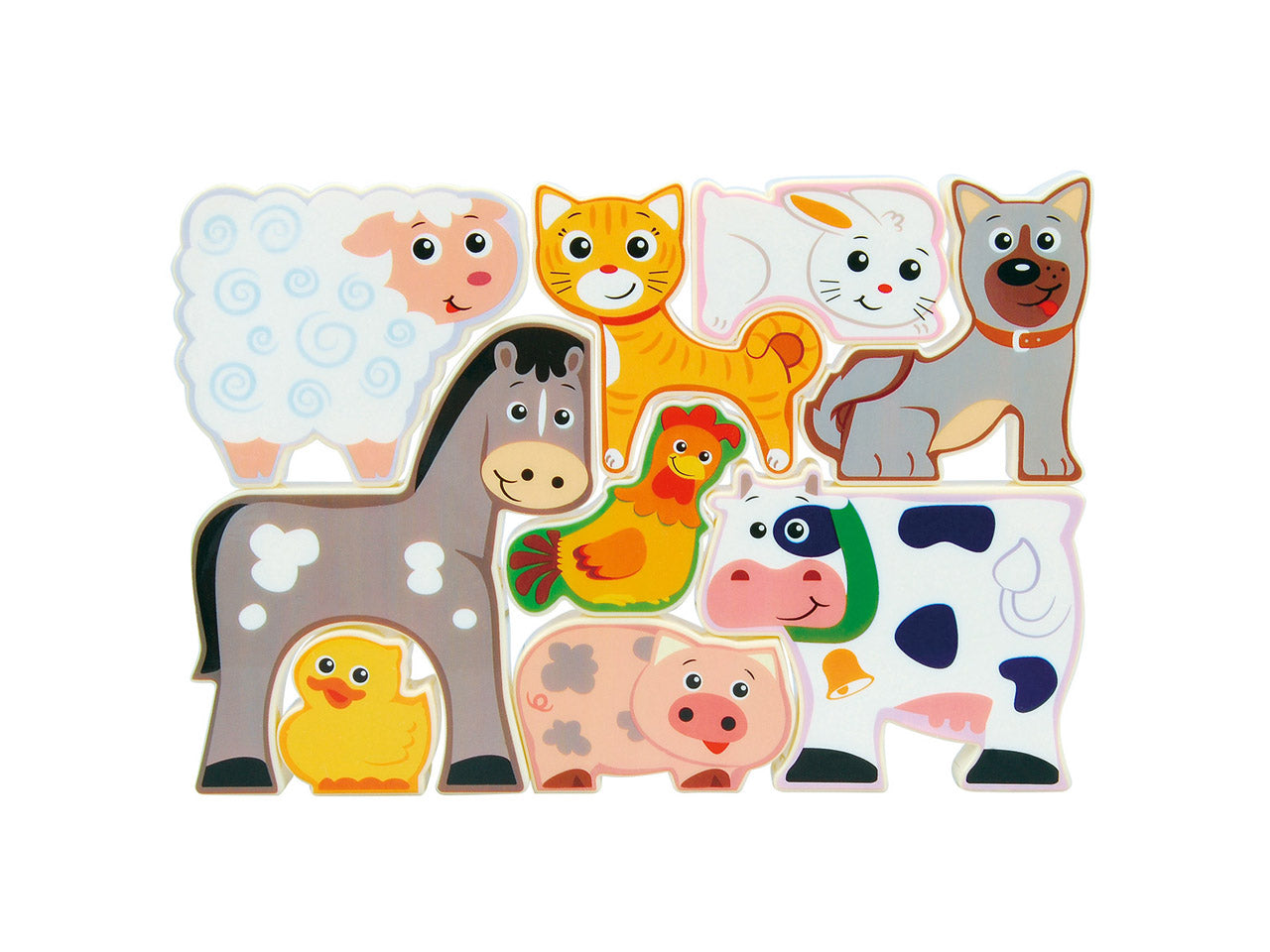Puzzle Granja 9 Piezas