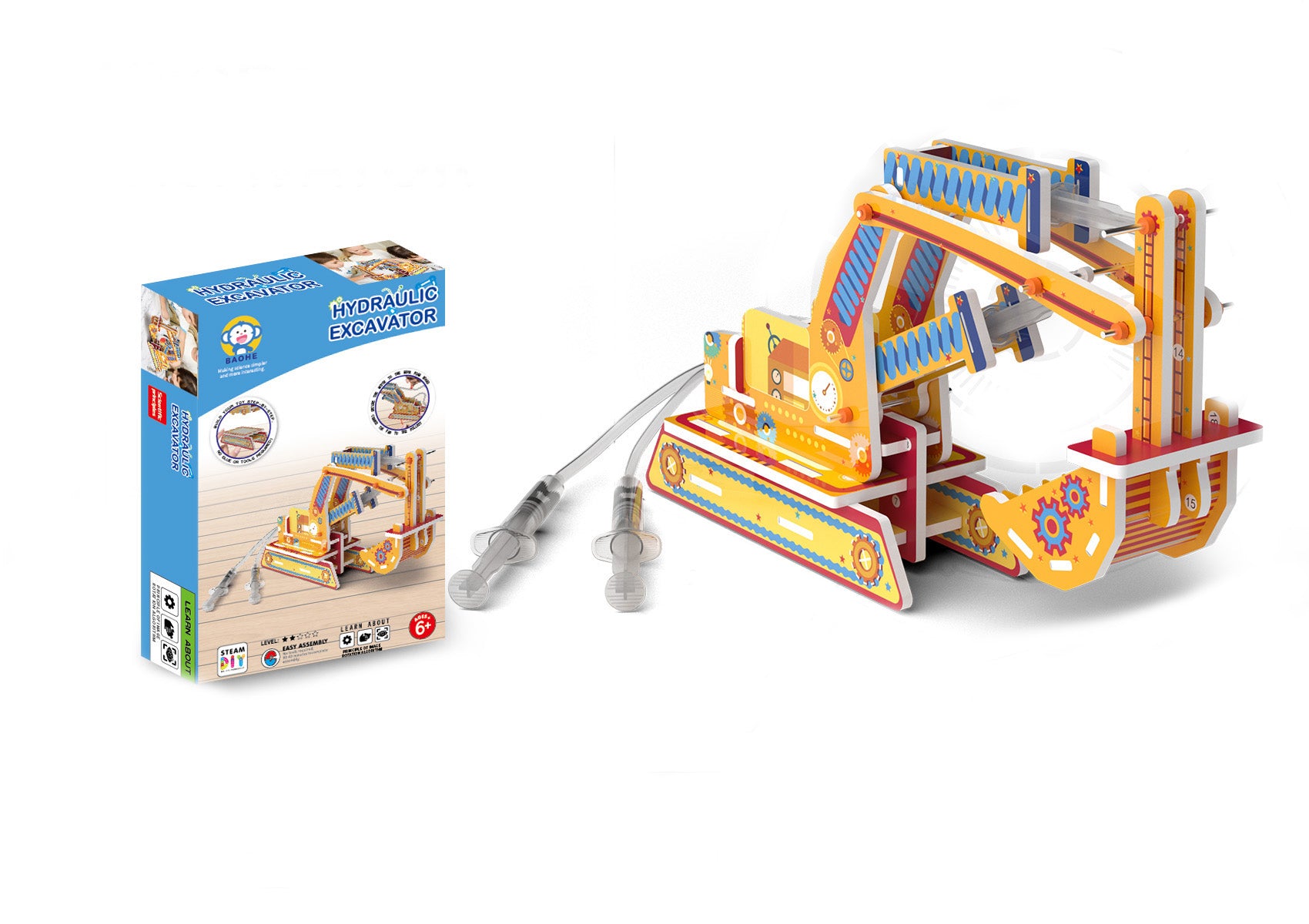 Kit Excavadora Hidráulica 25 Cm