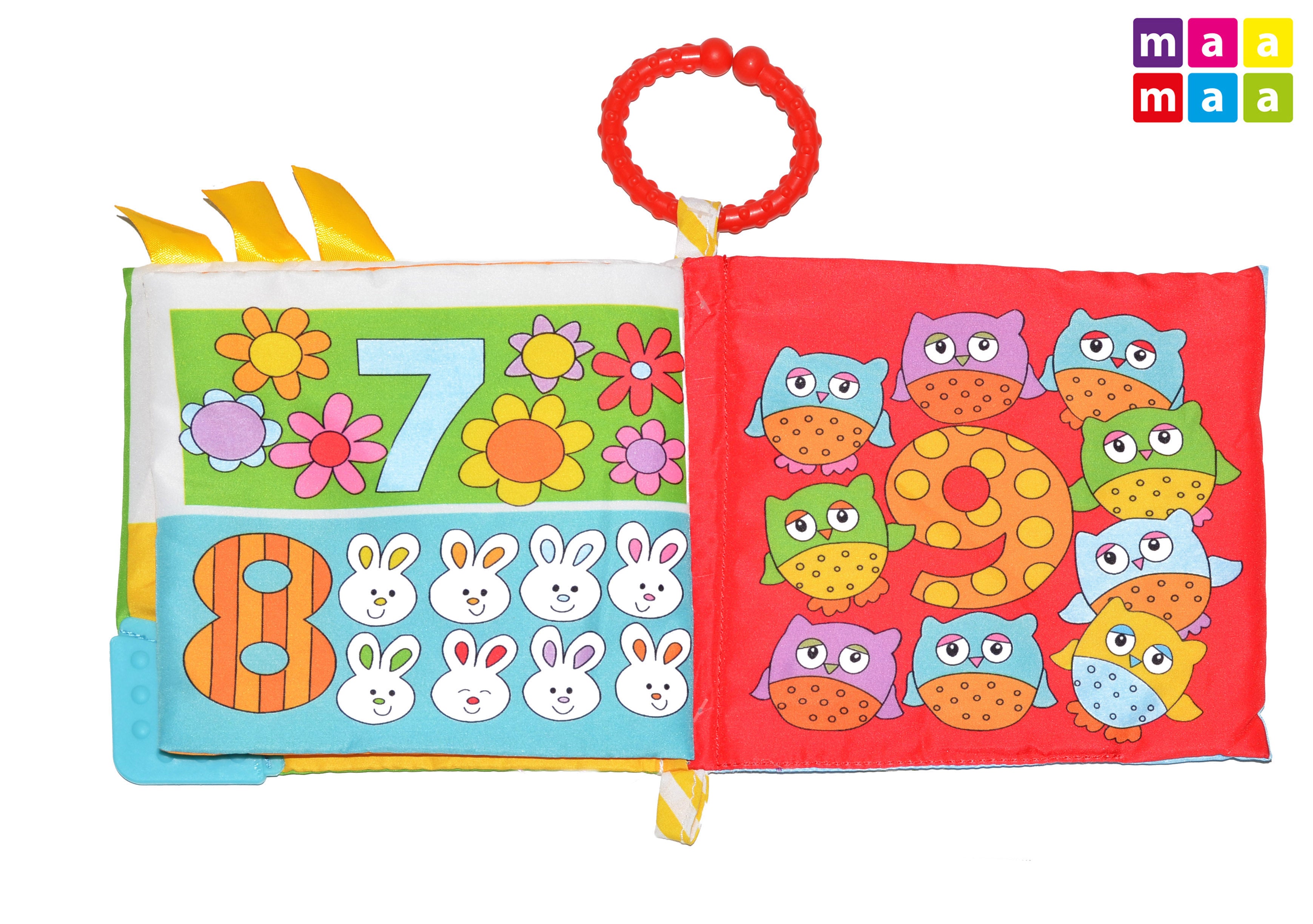 Maamaa Libro De Tela Para Niños 15x15 Cm