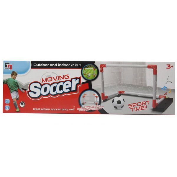 Football Set With Movable Goal 62x42 Cm