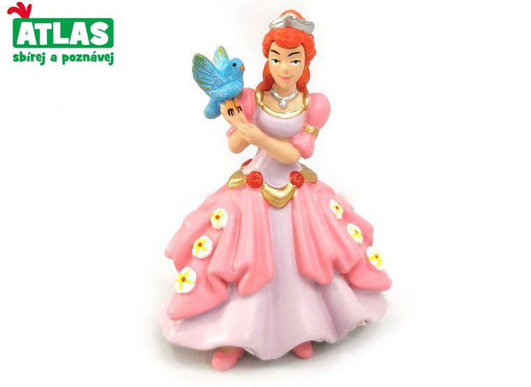 C - Figur Prinzessin mit Vogel 9 cm
