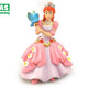 C - Figur Prinzessin mit Vogel 9 cm