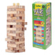 Torre De Madera Con Números 54 Piezas 6,3x6,3x20 Cm Embalaje Checo