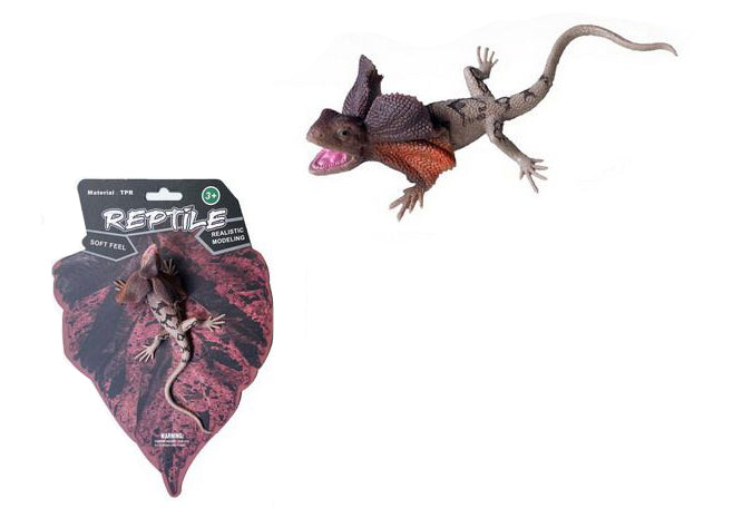 Gummi Lizard Agama Collared 18 Cm