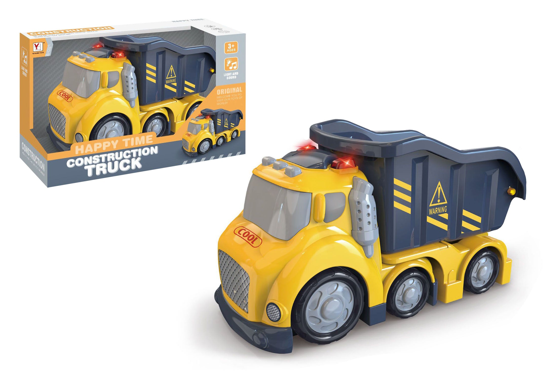 Construction Dump Truck With Effects