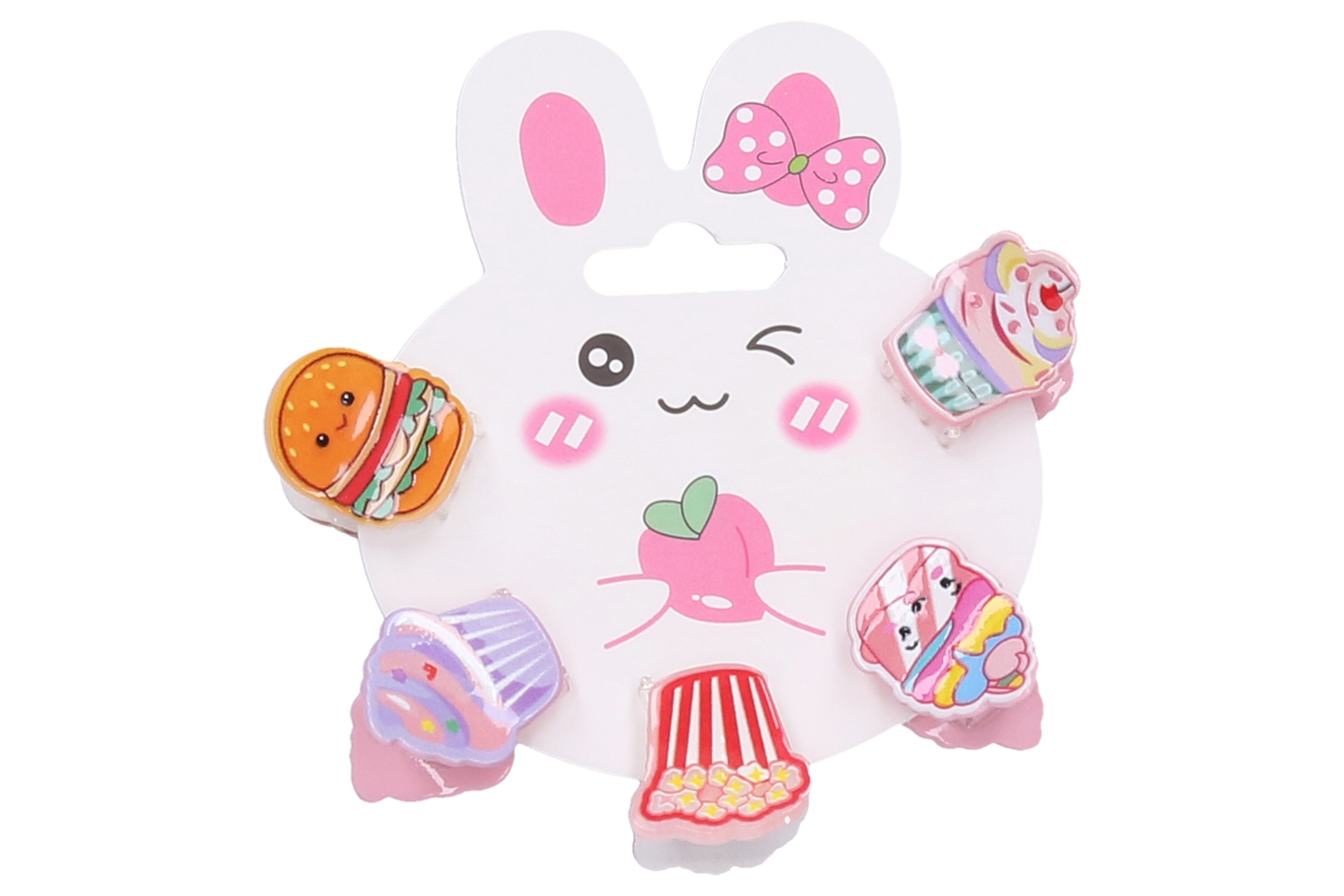 Conjunto de grampos de cabelo Sweets com 5 peças