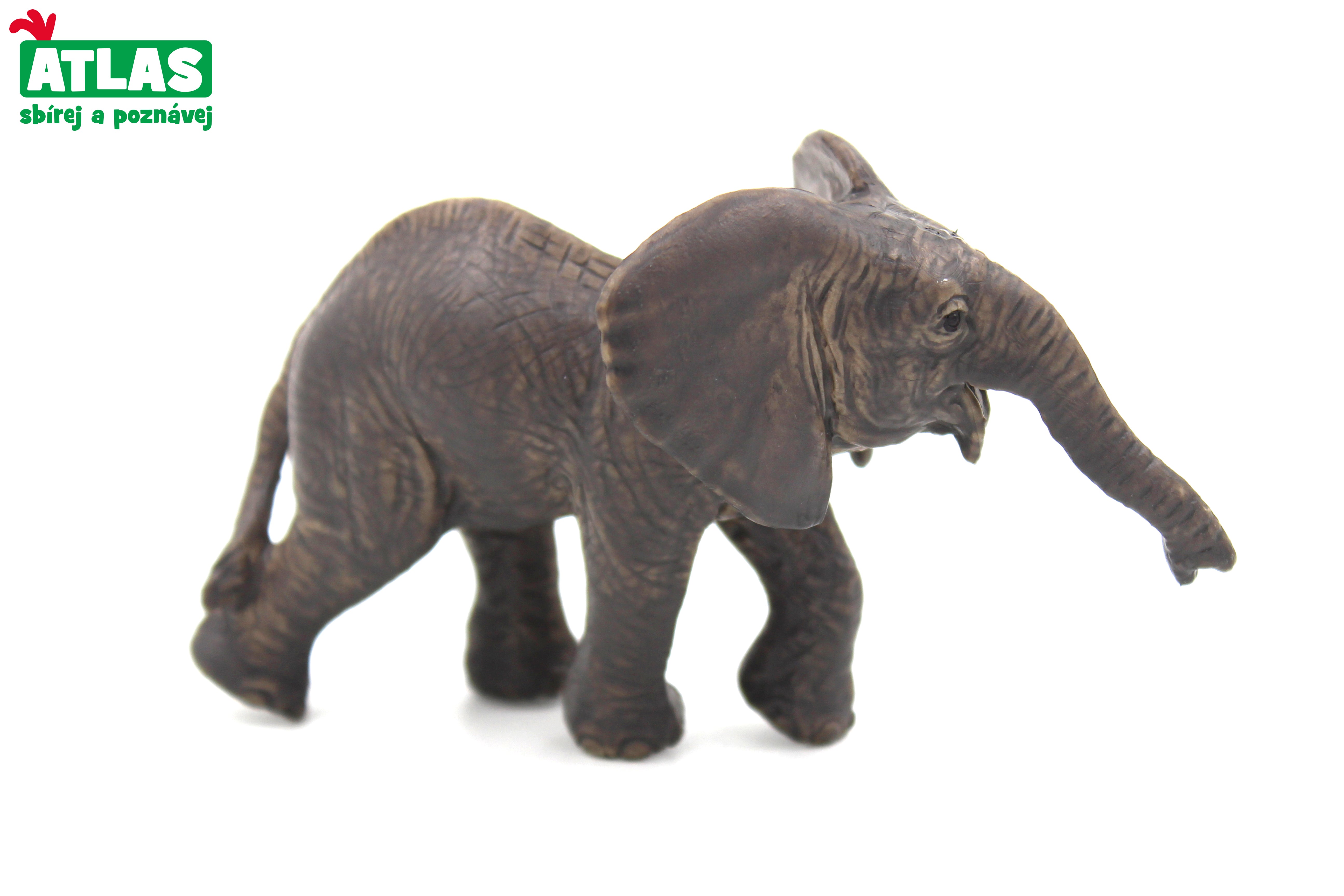 A - Figurka Słonia Afrykańskiego 9 Cm