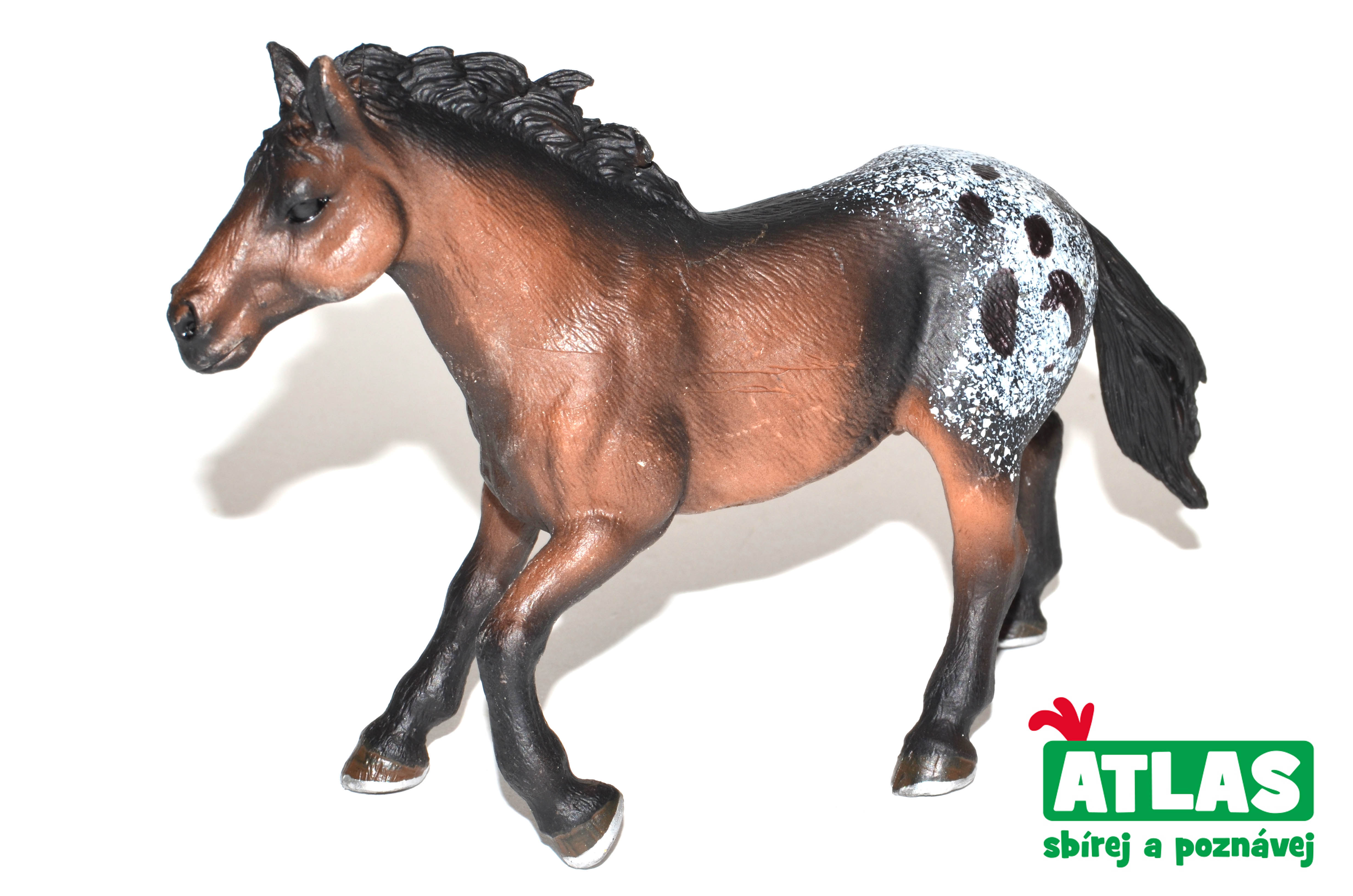 E - Figur Hest Mørkebrun