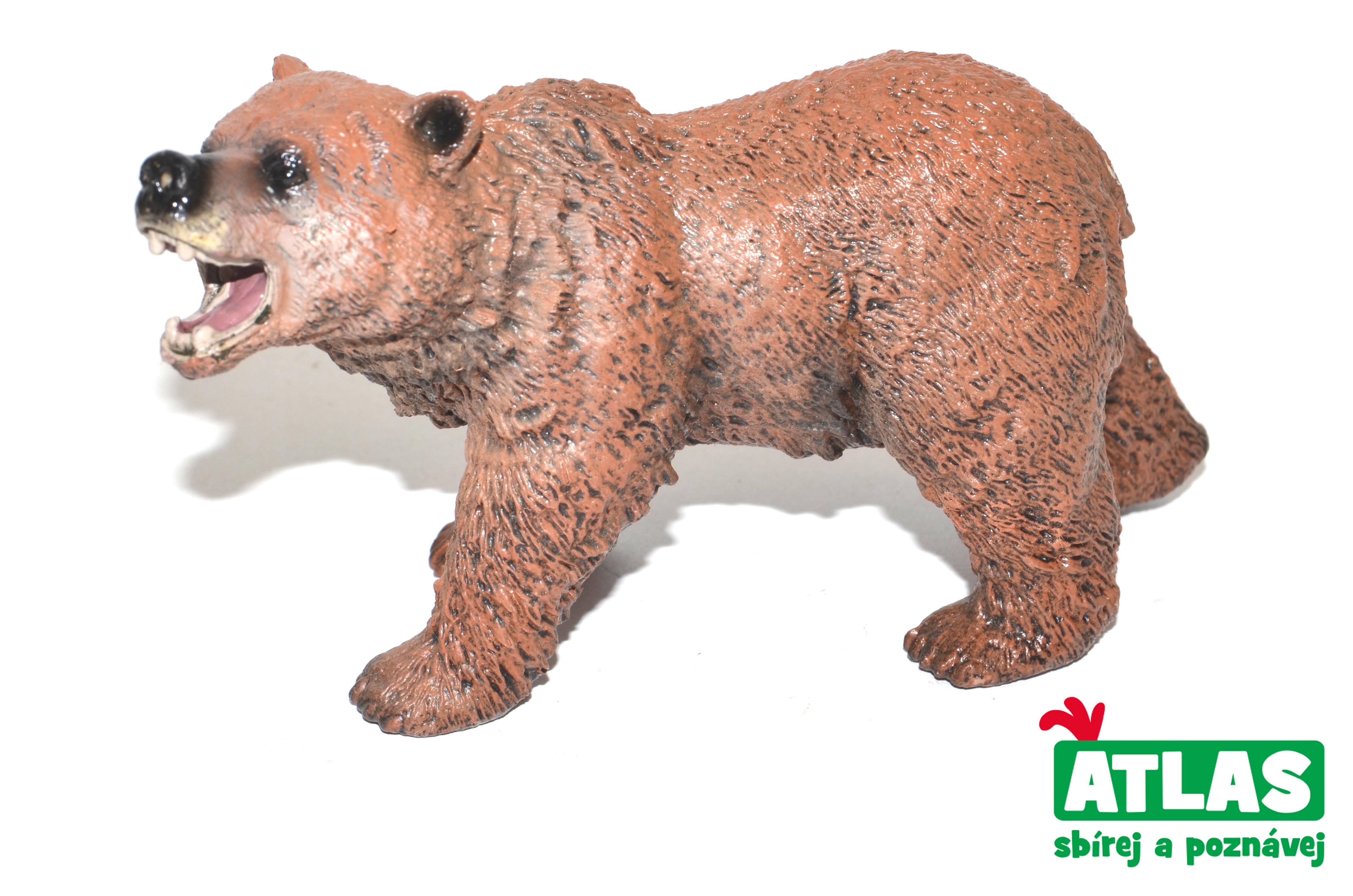 D - Estatueta de Urso Marrom 11 Cm