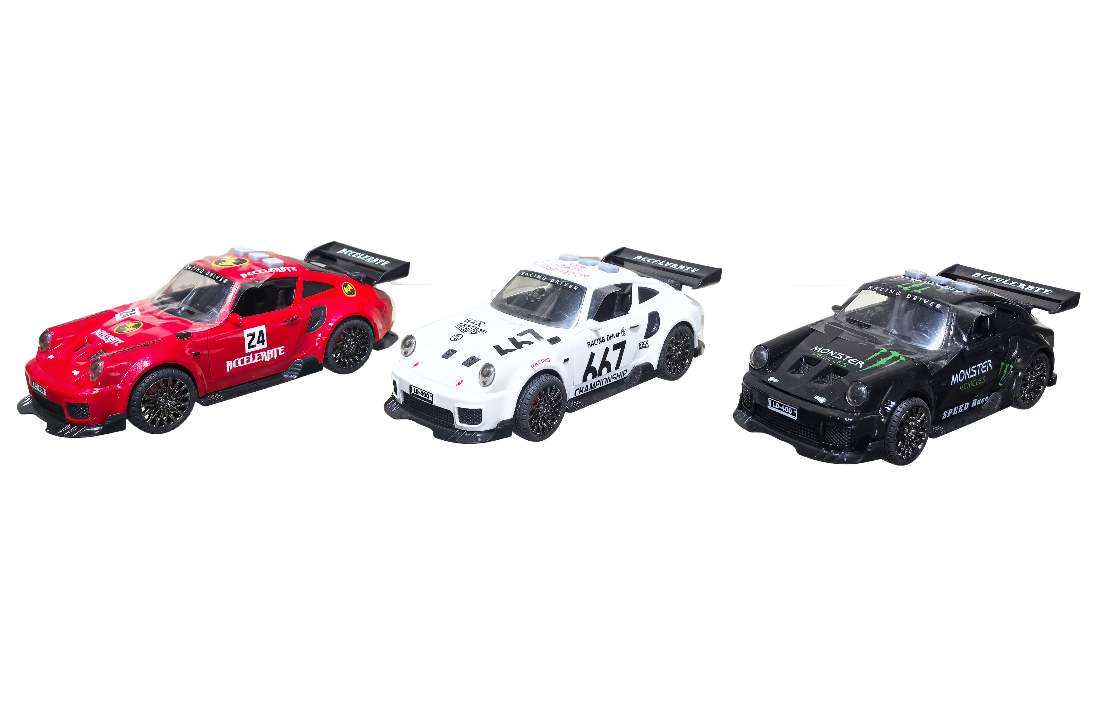 Auto s dymovými efektmi 15 cm