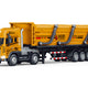 Camion Benne Métallique Avec Effets 42 Cm