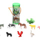Conjunto de animais de fazenda 3,5-6 cm