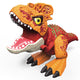 Dinosaurier mit Effekten Rot 26,5x11x13 cm