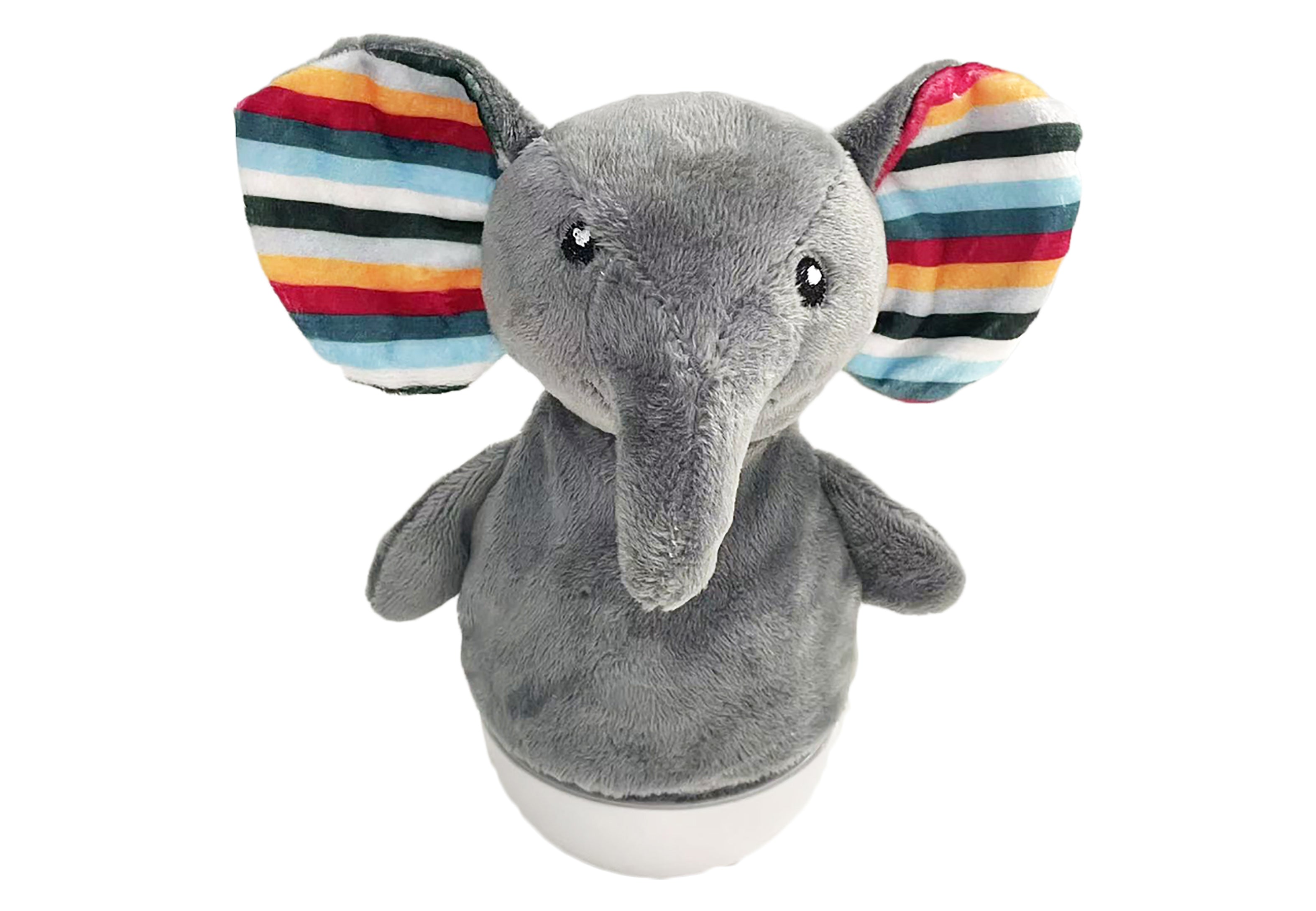 Elefant Dormit Roly Poly Cu Efecte 16 Cm