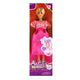 Boneca Grávida Rosa 30 Cm