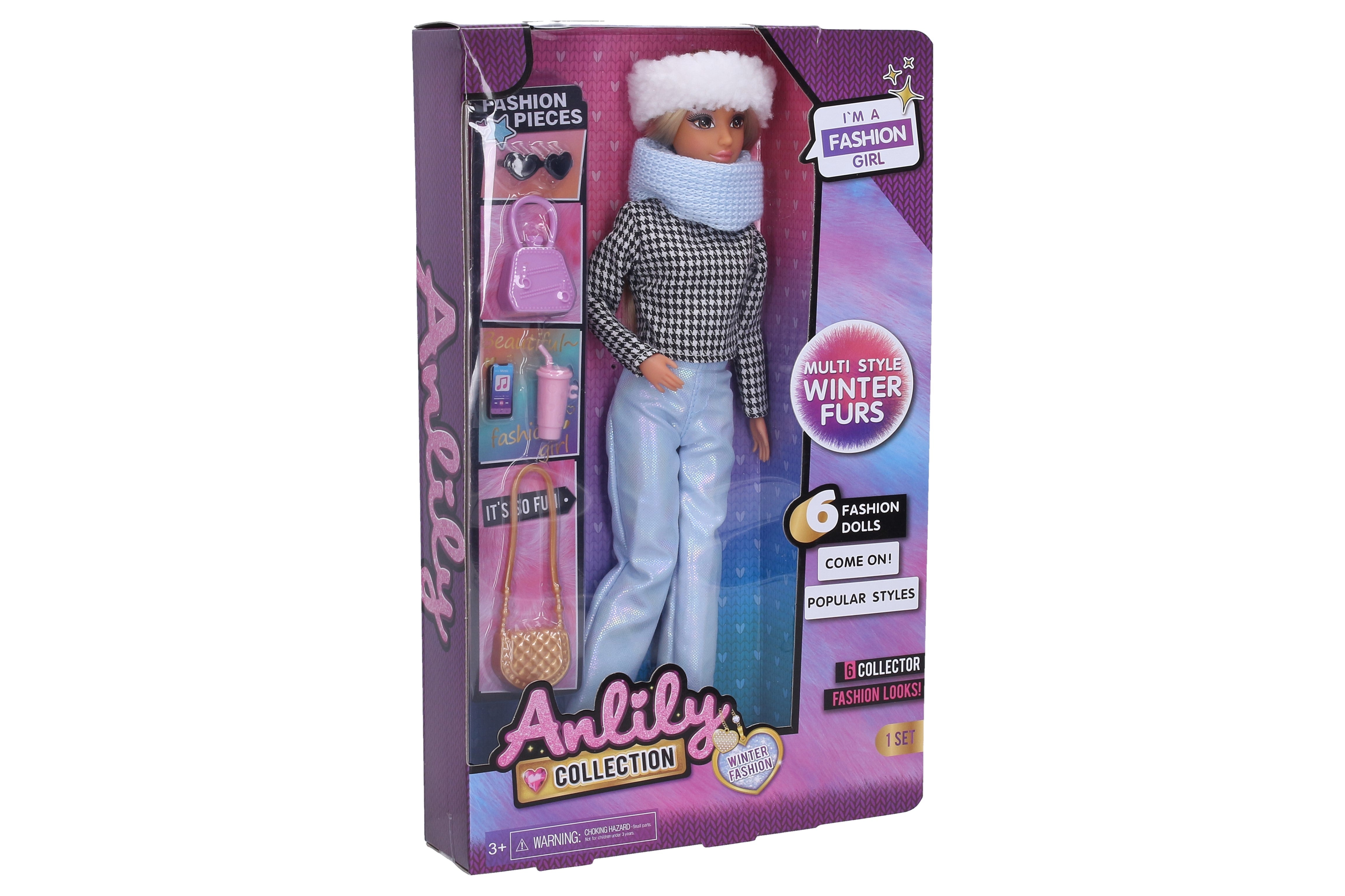 Modelo Muñeca Con Accesorios 29cm