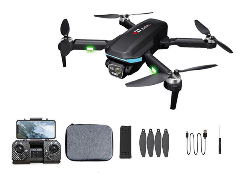 Składany dron z wykrywaniem przeszkód i kamerą Wi-Fi Pilot zdalnego sterowania 720p Rc 26x24x5,5 cm